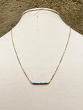 Turquoise Bead Necklace