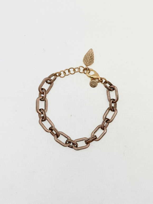 Rectangle Link Bracelet