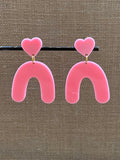 Heart + Arch Stack Earring (multiple options)