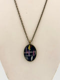 Small Paint Pendant Necklace (multiple options)
