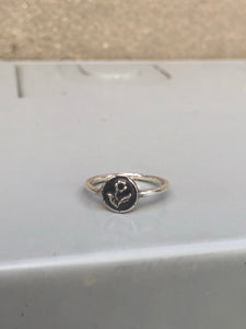 Rose Mini Talisman Ring