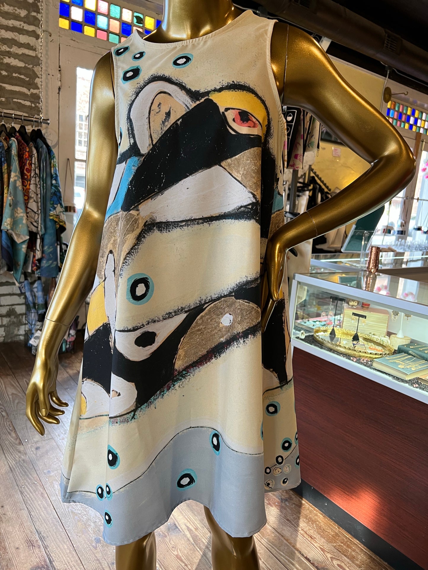Desert Leopard Art Dress