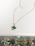 Star Stone Necklace (stone options)