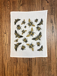 Insect Flour Sack Tea Towel