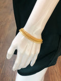 Gold Fishbone Bracelet