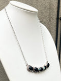 Effie Calavaza Snake Necklace (stone options)