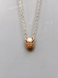 Tiny Scarab Necklace