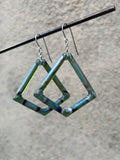 The Kite Glass Hoops (color options)