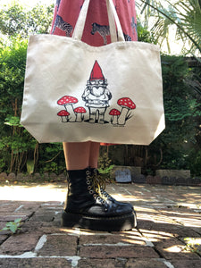 Gnome Canvas Tote