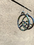 Glass Summit Hoop Earrings (color options)