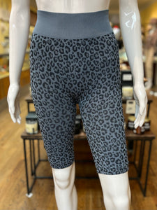 Leopard Bike Shorts