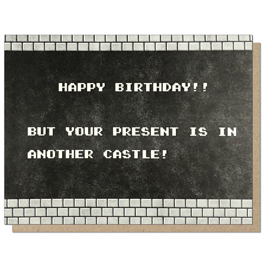 Happy Birthday Mario Card