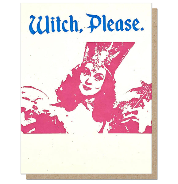 Witch, Please Card